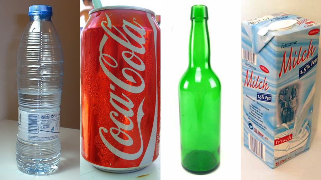 Qué es más sostenible: comprar latas, botellas de plástico o cristal